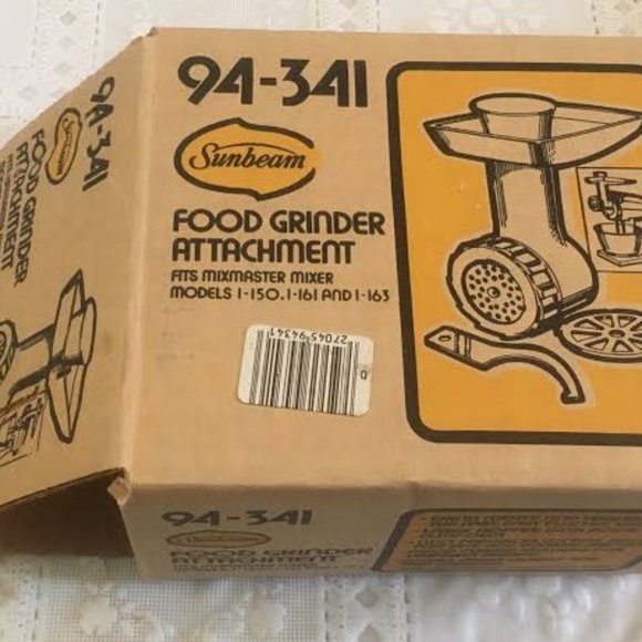 Sunbeam MIXMASTER Food Grinder Attachment 94-341 - Picture 2 of 4